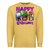Antique Gold happy halloween Premium Sweatshirt - JahusDesignShop
