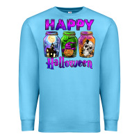 Ocean Blue happy halloween Premium Sweatshirt - JahusDesignShop