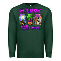 Sports Green happy halloween Premium Sweatshirt - JahusDesignShop