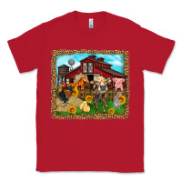 Red farm life Classic Tee - Zillion Design Studio