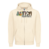 Sandshell autism awareness Zipper Hoodie - SublimationCraftShop