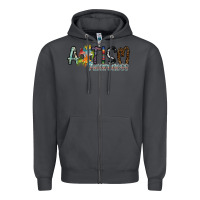 Smoke autism awareness Zipper Hoodie - SublimationCraftShop