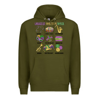 Army Green laissez les bons temps rouler Premium Hoodie - MaliasSmallBusiness