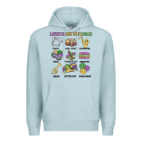 Blue Mist laissez les bons temps rouler Premium Hoodie - MaliasSmallBusiness