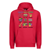 Cardinal laissez les bons temps rouler Premium Hoodie - MaliasSmallBusiness