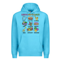 Ocean Blue laissez les bons temps rouler Premium Hoodie - MaliasSmallBusiness