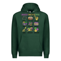 Sports Green laissez les bons temps rouler Premium Hoodie - MaliasSmallBusiness