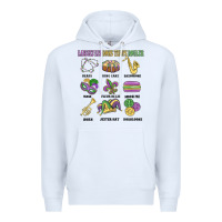 White laissez les bons temps rouler Premium Hoodie - MaliasSmallBusiness