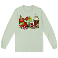 Matcha wine coffee cups Long Sleeve Tee - Zillion Design Studio