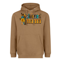 Toasted Coconut blessed mama Heavyweight Hoodie - AdoDesignShop