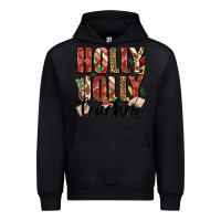 Black holly jolly teacher Urban Hoodie - MaliasSmallBusiness