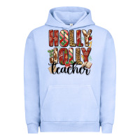 Pigment Grape Ice holly jolly teacher Urban Hoodie - MaliasSmallBusiness