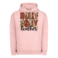 Holly Jolly Teacher Urban Hoodie | Teevron