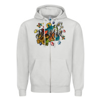 Dove Grey be kind Zipper Hoodie - SublimationCraftShop