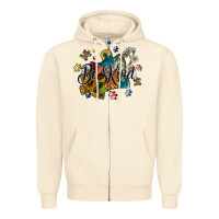 Sandshell be kind Zipper Hoodie - SublimationCraftShop