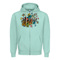 Seafoam be kind Zipper Hoodie - SublimationCraftShop