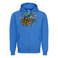 True Royal be kind Zipper Hoodie - SublimationCraftShop
