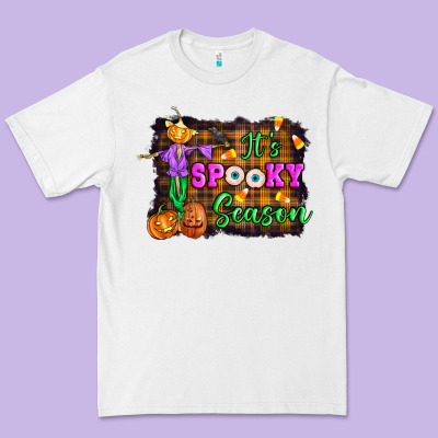 It's Spooky Season Halloween Premium Tee Designed By Artiststas