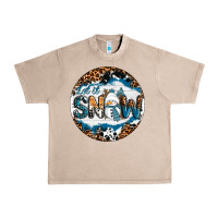 French Oak Let It Snow Urban Heavy Tee - RanaPortraitStore