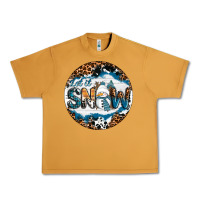 Peanut Butter Let It Snow Urban Heavy Tee - RanaPortraitStore