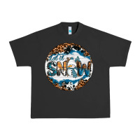 Pigment Black Let It Snow Urban Heavy Tee - RanaPortraitStore