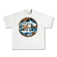 Pistachio Let It Snow Urban Heavy Tee - RanaPortraitStore