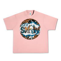 Salmon Let It Snow Urban Heavy Tee - RanaPortraitStore