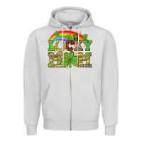 Dove Grey One lucky mom St. Patricks Day Zipper Hoodie - Neo Western