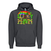 Smoke One lucky mom St. Patricks Day Zipper Hoodie - Neo Western