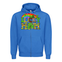 True Royal One lucky mom St. Patricks Day Zipper Hoodie - Neo Western