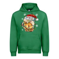 Emerald christmas beer Urban Hoodie - MaliasSmallBusiness