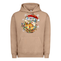 Pigment Burro christmas beer Urban Hoodie - MaliasSmallBusiness