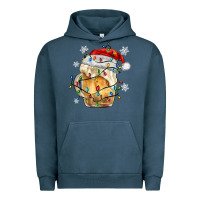Pigment Midnight Navy christmas beer Urban Hoodie - MaliasSmallBusiness