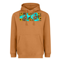 Meerkat skeleton coffee and coffee plants 11 oz Heavyweight Hoodie - Artiststas