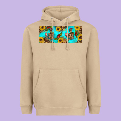 Skeleton Coffee And Coffee Plants 11 Oz Heavyweight Hoodie Designed By Artiststas
