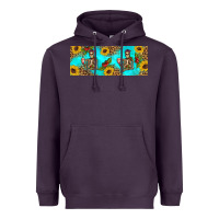 Plum skeleton coffee and coffee plants 11 oz Heavyweight Hoodie - Artiststas