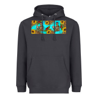 Smoke skeleton coffee and coffee plants 11 oz Heavyweight Hoodie - Artiststas