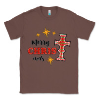 Chestnut merry christmas cross Classic Tee - RanaPortraitStore