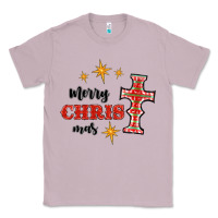 Lilac merry christmas cross Classic Tee - RanaPortraitStore