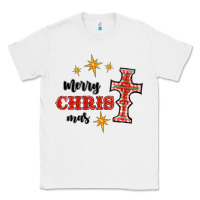 White merry christmas cross Classic Tee - RanaPortraitStore