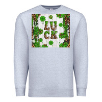 Heather Grey luck Premium Sweatshirt - Artiststas