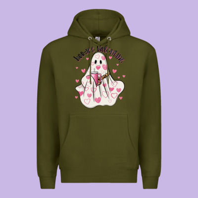 Boo Jee Valentine Premium Hoodie Designed By Maliassmallbusiness