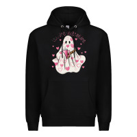 Black boo jee valentine Premium Hoodie - MaliasSmallBusiness