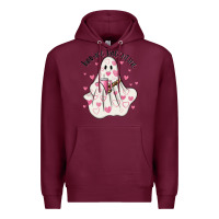 Burgundy boo jee valentine Premium Hoodie - MaliasSmallBusiness