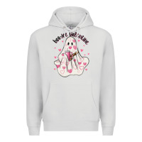 Dove Grey boo jee valentine Premium Hoodie - MaliasSmallBusiness