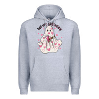 Heather Grey boo jee valentine Premium Hoodie - MaliasSmallBusiness