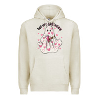 Oatmeal Heather boo jee valentine Premium Hoodie - MaliasSmallBusiness