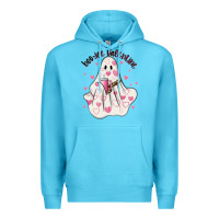 Ocean Blue boo jee valentine Premium Hoodie - MaliasSmallBusiness