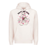 Pale Pink boo jee valentine Premium Hoodie - MaliasSmallBusiness