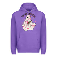 Purple boo jee valentine Premium Hoodie - MaliasSmallBusiness